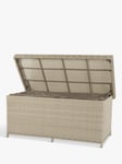 Bramblecrest Chedworth Large Garden Cushion Storage Box, Sandstone