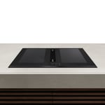 Airforce Artis Plus 60cm Induction hob with central downdraft & on-board motor with scratch resistance glass