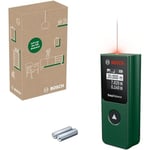 Bosch Télémètre laser EasyDistance 20 (mesure facile et précise jusqu'à 20 m, format de poche, commande à un bouton, dans une boîte en carton e-commerce)
