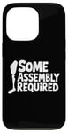 iPhone 13 Pro Some Assembly Required Funny Leg Amputee Humor Case