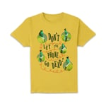 Beetlejuice Don't Let The Phone Go Dead Unisex T-Shirt - Yellow - XL