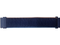 Wave nylonband, 22 mm för smarta klockor och sportklockor, mörkblå
