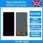 Oppo Reno8 Lite CPH2343 Replacement OLED LCD Display Touch Digitizer