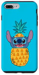 Coque pour iPhone 7 Plus/8 Plus Disney Lilo & Stitch Cute Happy Big Pineapple Portrait