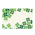 jieGorge St. Patrick's Day Welcome Doormats Home Carpets Decor Carpet Living Room Carpet, Home Decor for Easter Day (F)