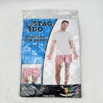 Mens Hanging Low Harry Adult Funny Stag Fancy Dress Costume Dirty Granpa