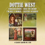 Dottie West  Careless Hands / Have You Heard / I&#039;m Only A Woman / Country Sunshine  CD