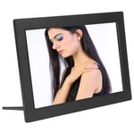 (UK Plug)12in Digital Photo Frame 1280x800 Resolution Electronic Picture Frames