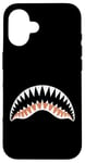 iPhone 16 LT747-Shark Boy Shark Jaw Ocean Apparel Shark Lovers Case