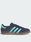 adidas Originals Gazelle Indoor Shoes - Blue, Blue, Size 5, Men