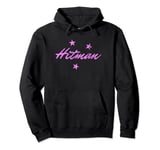 Hitman 90's Wrestling Fanatic Nostalgia Hart Vintage Graphic Pullover Hoodie