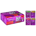 Aliments pour chat Whiskas Classic Meals Poulet Veau Agneau Oiseaux 80 x 85 g