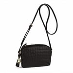 Tous Nika Sherton,Sac à bandoulière pour femme, (Noir 495900115), 19x14x5 cm (W x H x L)