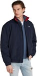 Tommy Jeans Veste Homme Essential Padded Jacket avec Fermeture Éclair, Bleu (Dark Night Navy), M