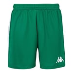 Kappa CALUSA Short de Basket-Ball Femme, Green, FR : 2XL (Taille Fabricant : 2XL)