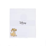 Valenti&Co - Disney Baby - Roi Lion Simba - Cadre Photo de Table en Plexiglass avec Applications en Argent 3D Couleurs, Idéal comme Cadeau Décoration Chambre Enfants (20 x 18 cm)