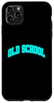 iPhone 11 Pro Max Turquoise Graphic Old School Turquoise Graphic Case