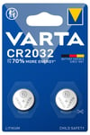 Varta CR2032 litiumbatteri 3 V, 2-pack