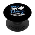 Raie Manta PopSockets PopGrip Interchangeable