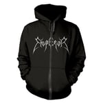 EMPEROR - IN THE NIGHTSIDE ECLIPSE BLACK Hooded Sweatshirt with Zip X-Large