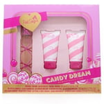 CS Pink Sugar/aquolina "Candy Dream" Sweet Addiction Set In Display Box