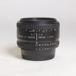 Nikon Used AF-S Nikkor 50mm f/1.8G Standard Prime Lens