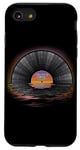 iPhone SE (2020) / 7 / 8 Retro Vintage Vinyl Sunset Reflection LP Vinyl Record Case