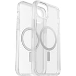 OtterBox Symmetry Clear MagSafe (iPhone 15 Plus/14 Plus) - Gjennomsiktig