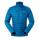 Berghaus Men's Tephra Stretch Reflect 2.0 Down Jacket | Extra Warmth | Packable | Polartec, Jungle Jewel, M