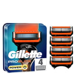 Gillette ProGlide Power Razor Blade Refills 4pcs