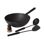 Satake Satake wok set kolstål 57 cm