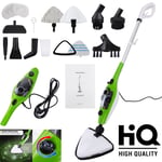 1500W Steam Mop 10-in-1 Cleaner Floor DIY Carpet Window Washer Hand Hot Steamer