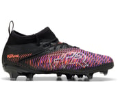 Future 8 Match FG/AG JR fotbollsskor Dam PUMA Black-PUMA White-Glowing Red 11.5C