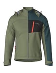 KUTOOK Veste Softshell Randonnée Hommes d'hiver Imperméable Coupe-vent Veste Polaire Cyclisme Homme Veste de Sport en Plein Air GN-L