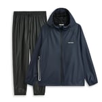 Tretorn Packable Rainbreaker Set regnställ (unisex) - Navy Blaze, M