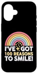 iPhone 16 100th Day of School I've Got 100 Reasons To Smile Case