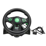 New PC Racing Wheel Game Steering Wheel 180 Degree Car Racing Driving Wheel With