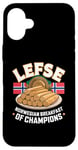 iPhone 16 Plus Lefse Norwegian Breakfast If Champions - Norway Food Case