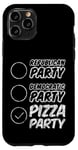 Coque pour iPhone 11 Pro Republican Party Decromatic Party Pizza Party --