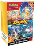 Pokémon- Juego de Cartas Coleccionables Jeu de Cartes à Collectionner, Escarlata y Púrpura-Chispas Fulgurantes, Multicolore