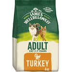 James Wellbeloved Adult Turkey 4 kg Bag, Hypoallergenic Dry Cat Food