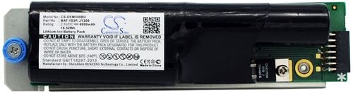 Kompatibelt med IBM System Storage DS3400 41E, 2.5V, 6600 mAh