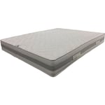 Matelas Ressorts Ensachés 140x190 x 22 cm + Protège Matelas - Soutien Ferme - 5 Zones de Confort - - Hyper Ventilé