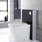 WC Alswear à poser avec meuble – 50 cm – Noir – Saru