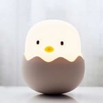 Veilleuse Enfant led, Veilleuse Bébé usb Rechargeable Veilleuse Poussin Enfant Silicone Tactile pour Éclairage de Chevet Cadeau Bebe, - Choyclit