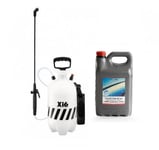 Kwazar pumpekanne 6 liter med Optimal avfetting 5 liter