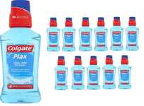 Colgate Plax Cool Mint Mouthwash Bad Breath Control 250ml x 12