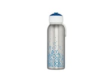 Mepal - Bouteille Isotherme Flip-up Campus - Gourde Thermos pour Enfants - Bouteille en Acier Inoxydable - 9 Heures Chaudes et 12 Heures Froides - sans BPA - 350 ML - Blue