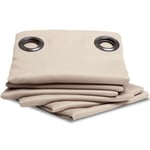 Rideau thermique occultant Beige - Coquille 140 x 180 (LxH)