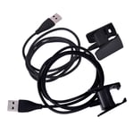 2pc USB Charger Clip Cord Charging Cable Replacement for Fitbit Charge 2 Tracker